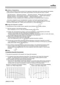 GRT32DC81A106KE01L Datasheet Page 12