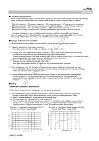 GRT32DC81C106KE01L Datasheet Page 12