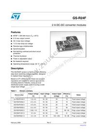 GS-R24F0002.0 Datasheet Cover