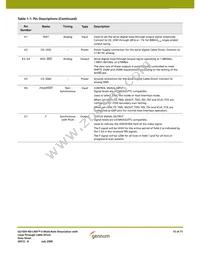 GS1559-CB Datasheet Page 15