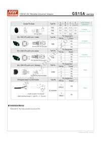 GS15A-0P1J Datasheet Page 5