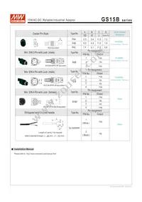 GS15B-0P1J Datasheet Page 5