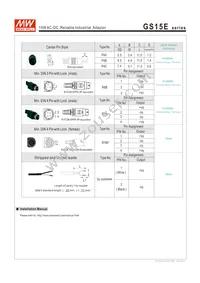 GS15E-0P1J Datasheet Page 5