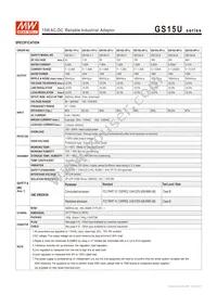 GS15U-8P1J Datasheet Page 2