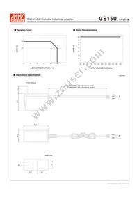 GS15U-8P1J Datasheet Page 3