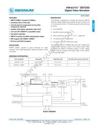 GS7032-CVME3 Datasheet Cover