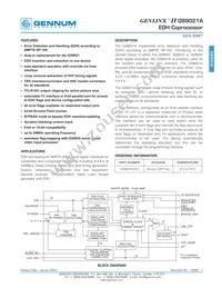 GS9021ACFUE3 Datasheet Cover