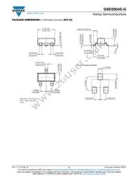 GSD2004S-G3-08 Datasheet Page 3