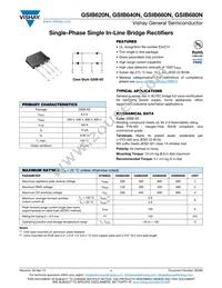 GSIB680N-M3/45 Datasheet Cover