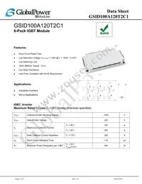 GSID100A120T2C1 Datasheet Cover