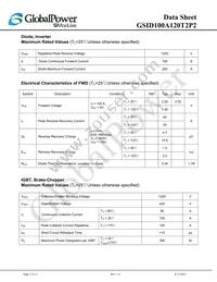GSID100A120T2P2 Datasheet Page 3