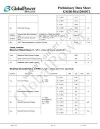 GSID150A120S5C1 Datasheet Page 3