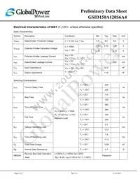 GSID150A120S6A4 Datasheet Page 2