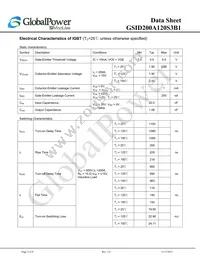 GSID200A120S3B1 Datasheet Page 2