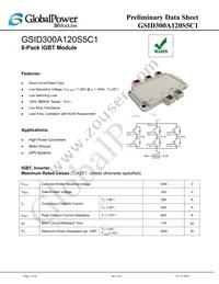 GSID300A120S5C1 Datasheet Cover