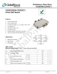 GSID300A125S5C1 Datasheet Cover