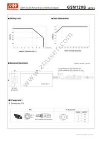 GSM120B20-R7B Datasheet Page 3