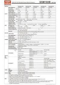 GSM160B20-R7B Datasheet Page 2