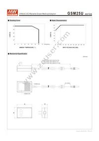 GSM25U24-P1J Datasheet Page 3