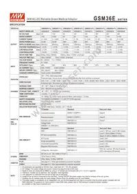 GSM36E05-P1J Datasheet Page 2