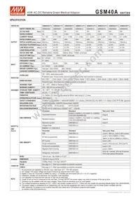 GSM40A15-P1J Datasheet Page 2