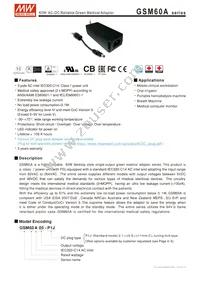 GSM60A09-P1J Datasheet Cover