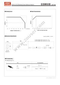 GSM60B48-P1J Datasheet Page 3