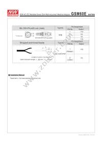 GSM60E15-P1J Datasheet Page 5