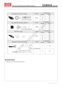 GSM90A19-P1M Datasheet Page 5
