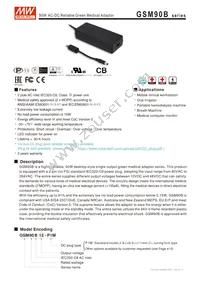 GSM90B15-P1M Datasheet Cover