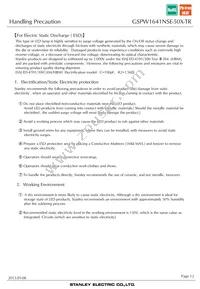 GSPW1641NSE-50X-TR Datasheet Page 12