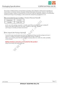 GSPW1641NSE-50X-TR Datasheet Page 15