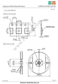 GSPW1641NSE-50X-TR Datasheet Page 21