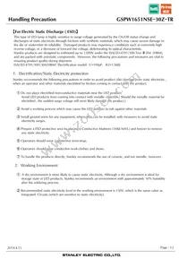 GSPW1651NSE-30Z-TR Datasheet Page 12