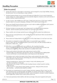 GSPW1651NSE-30Z-TR Datasheet Page 13