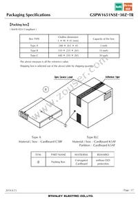 GSPW1651NSE-30Z-TR Datasheet Page 17