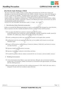 GSPW1651NSE-40Y-TR Datasheet Page 12