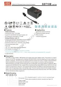 GST18B48-P1J Datasheet Cover