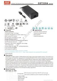 GST220A20-R7B Datasheet Cover