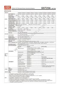 GST25A15-P1J Datasheet Page 2