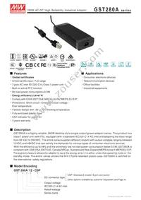 GST280A20-C6P Datasheet Cover