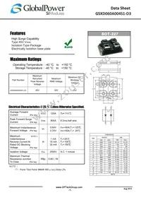 GSXD060A004S1-D3 Datasheet Cover