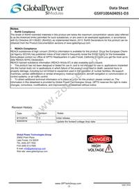 GSXF100A040S1-D3 Datasheet Page 3