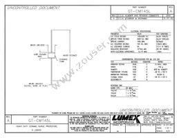 GT-CM145L Datasheet Cover