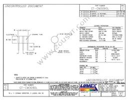 GT-CM3090L Datasheet Cover
