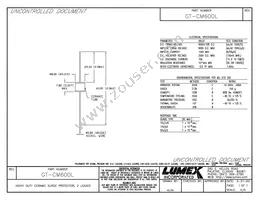 GT-CM600L Datasheet Cover