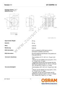 GT CSHPM1.13-LQLS-26-0-350-R18 Datasheet Page 11