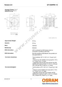 GT CSHPM1.13-LRLT-26-1-350-B-R18 Datasheet Page 11