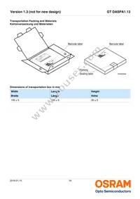 GT DASPA1.13-GSGU-45-MP-100-R18-XX Datasheet Page 18