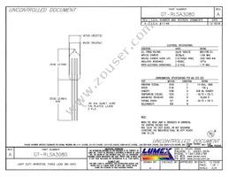 GT-RLSA3080 Datasheet Cover
